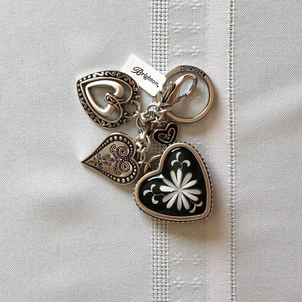 Brighton Water Lily Handbag Charm Key Fob